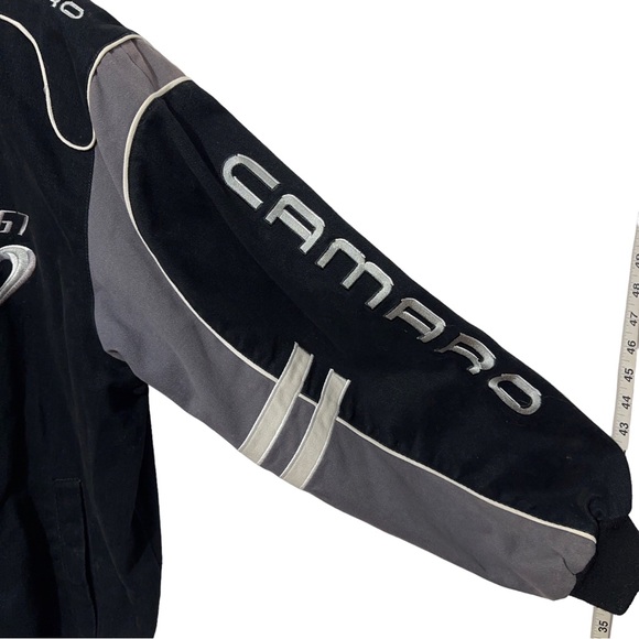 JH Design Mens Vintage Camaro Jacket - Picture 3 of 8